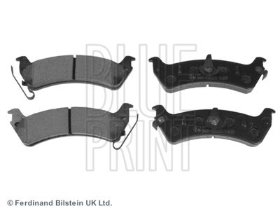 ADA104215 BLUE PRINT Комплект тормозных колодок, дисковый тормоз