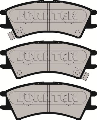 JCP175 JURATEK Комплект тормозных колодок, дисковый тормоз