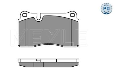 0252409817PD MEYLE Комплект тормозных колодок, дисковый тормоз