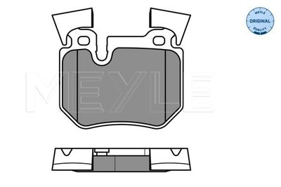 0252431517 MEYLE Комплект тормозных колодок, дисковый тормоз