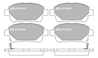 LVXL1713 MOTAQUIP Комплект тормозных колодок, дисковый тормоз