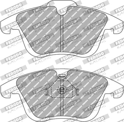 FCP4045H FERODO RACING Комплект тормозных колодок, дисковый тормоз