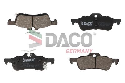 323910 DACO Germany Комплект тормозных колодок, дисковый тормоз