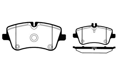 RA07860 RAICAM Комплект тормозных колодок, дисковый тормоз