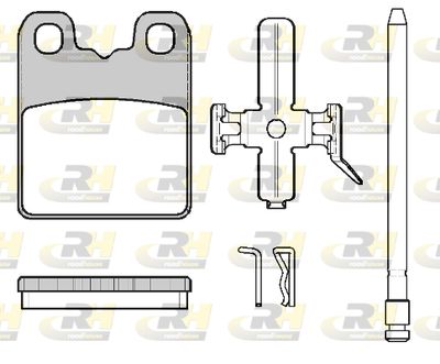 2179700 ROADHOUSE Комплект тормозных колодок, дисковый тормоз