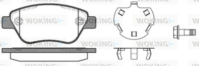 P958330 WOKING Комплект тормозных колодок, дисковый тормоз