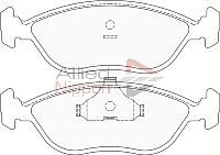 CBP0727 COMLINE Комплект тормозных колодок, дисковый тормоз