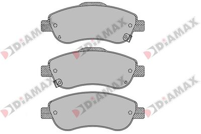 N09450 DIAMAX Комплект тормозных колодок, дисковый тормоз