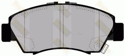 PA1345 Brake ENGINEERING Комплект тормозных колодок, дисковый тормоз