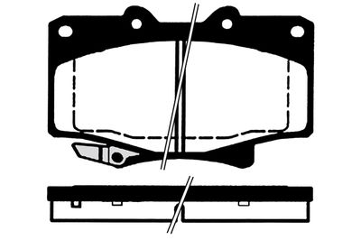 RA08690 RAICAM Комплект тормозных колодок, дисковый тормоз