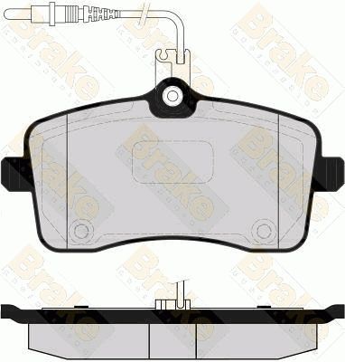 PA1574 Brake ENGINEERING Комплект тормозных колодок, дисковый тормоз