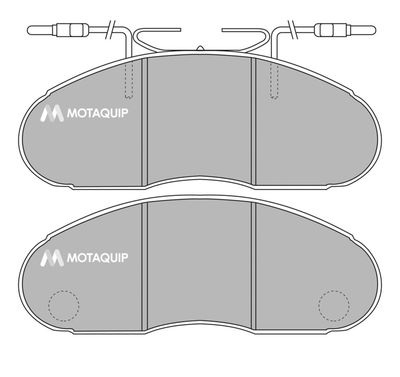 LVXL109 MOTAQUIP Комплект тормозных колодок, дисковый тормоз