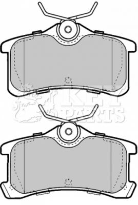 KBP1885 KEY PARTS Комплект тормозных колодок, дисковый тормоз