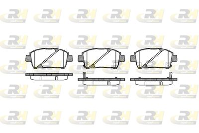 274002 ROADHOUSE Комплект тормозных колодок, дисковый тормоз