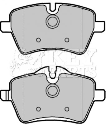 KBP1988 KEY PARTS Комплект тормозных колодок, дисковый тормоз