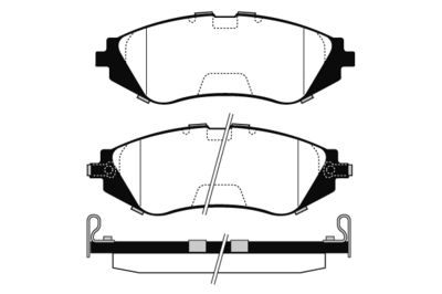 RA06451 RAICAM Комплект тормозных колодок, дисковый тормоз