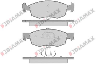 N09160 DIAMAX Комплект тормозных колодок, дисковый тормоз