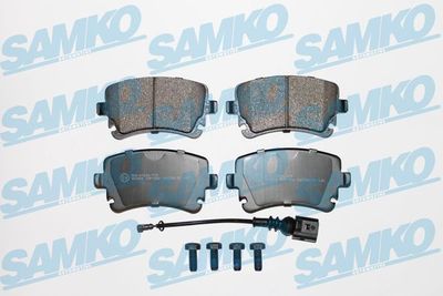 5SP1206 SAMKO Комплект тормозных колодок, дисковый тормоз