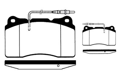 RA06046 RAICAM Комплект тормозных колодок, дисковый тормоз