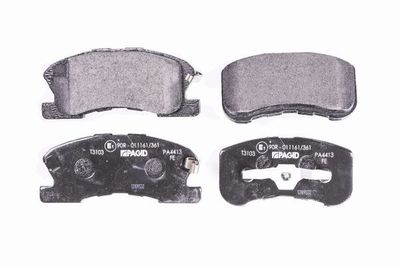 8DB355017111 HELLA PAGID Комплект тормозных колодок, дисковый тормоз