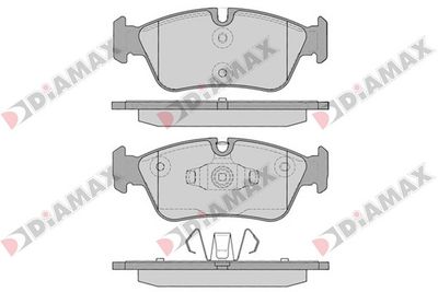 N09380 DIAMAX Комплект тормозных колодок, дисковый тормоз