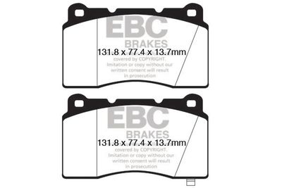 DP32147C EBC Brakes Комплект тормозных колодок, дисковый тормоз