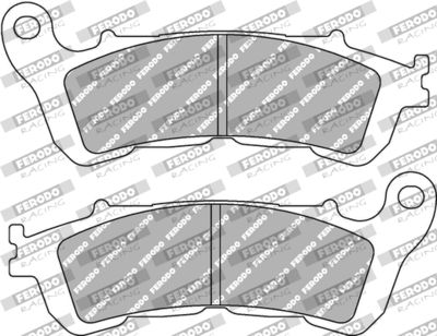 FDB2196SM FERODO RACING Комплект тормозных колодок, дисковый тормоз