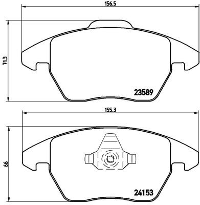 FK20299 KAISHIN Комплект тормозных колодок, дисковый тормоз