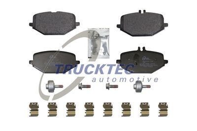 0235635 TRUCKTEC AUTOMOTIVE Комплект тормозных колодок, дисковый тормоз