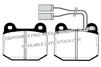 RA01181 RAICAM Комплект тормозных колодок, дисковый тормоз