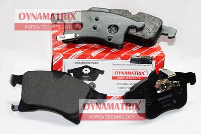 DBP1640 DYNAMATRIX Комплект тормозных колодок, дисковый тормоз