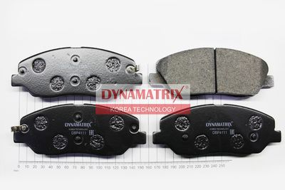 DBP4111 DYNAMATRIX Комплект тормозных колодок, дисковый тормоз