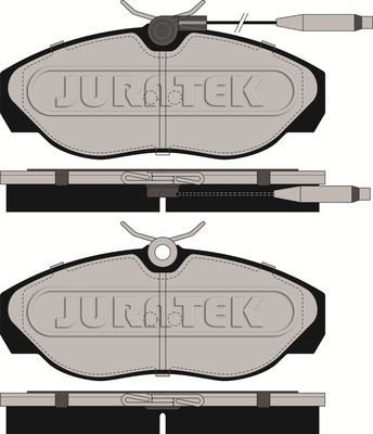 JCP967 JURATEK Комплект тормозных колодок, дисковый тормоз