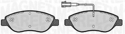 363916060563 MAGNETI MARELLI Комплект тормозных колодок, дисковый тормоз