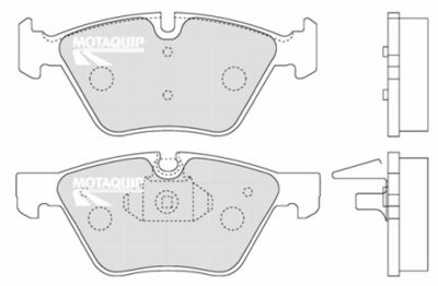 LVXL1292 MOTAQUIP Комплект тормозных колодок, дисковый тормоз