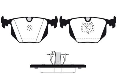 RA05541 RAICAM Комплект тормозных колодок, дисковый тормоз