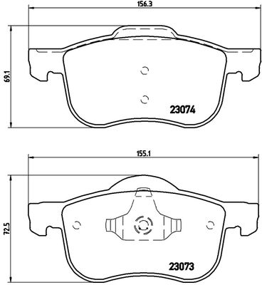 FK20310 KAISHIN Комплект тормозных колодок, дисковый тормоз