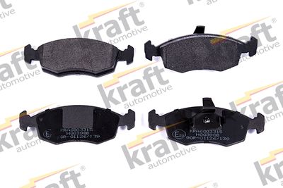 6003315 KRAFT AUTOMOTIVE Комплект тормозных колодок, дисковый тормоз