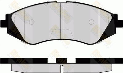 PA1482 Brake ENGINEERING Комплект тормозных колодок, дисковый тормоз