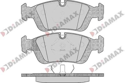 N09796 DIAMAX Комплект тормозных колодок, дисковый тормоз