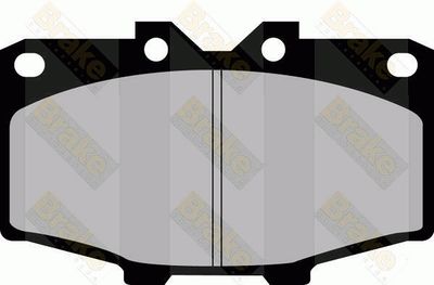 PA399 Brake ENGINEERING Комплект тормозных колодок, дисковый тормоз