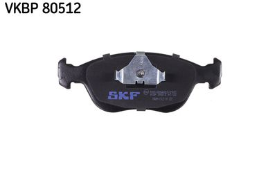 VKBP80512 SKF Комплект тормозных колодок, дисковый тормоз