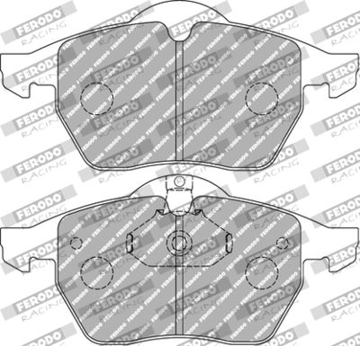 FDS1068 FERODO RACING Комплект тормозных колодок, дисковый тормоз