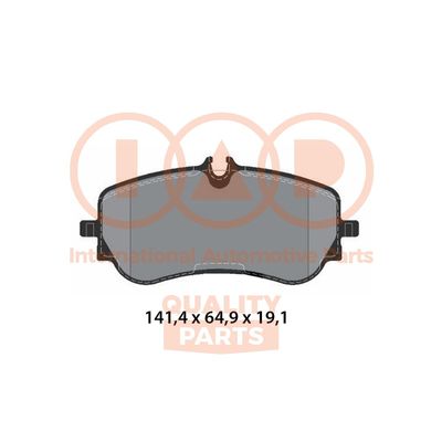 70450021 IAP QUALITY PARTS Комплект тормозных колодок, дисковый тормоз