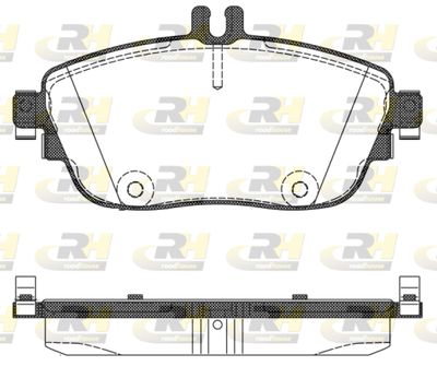 2148508 ROADHOUSE Комплект тормозных колодок, дисковый тормоз