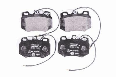 8DB355015511 HELLA PAGID Комплект тормозных колодок, дисковый тормоз