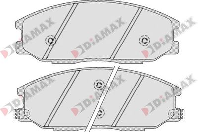 N09695 DIAMAX Комплект тормозных колодок, дисковый тормоз