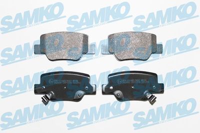 5SP1576 SAMKO Комплект тормозных колодок, дисковый тормоз