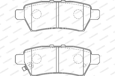 WBP24240A WAGNER Комплект тормозных колодок, дисковый тормоз