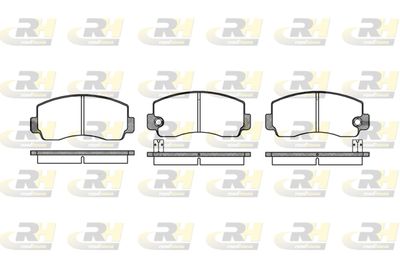 209410 ROADHOUSE Комплект тормозных колодок, дисковый тормоз